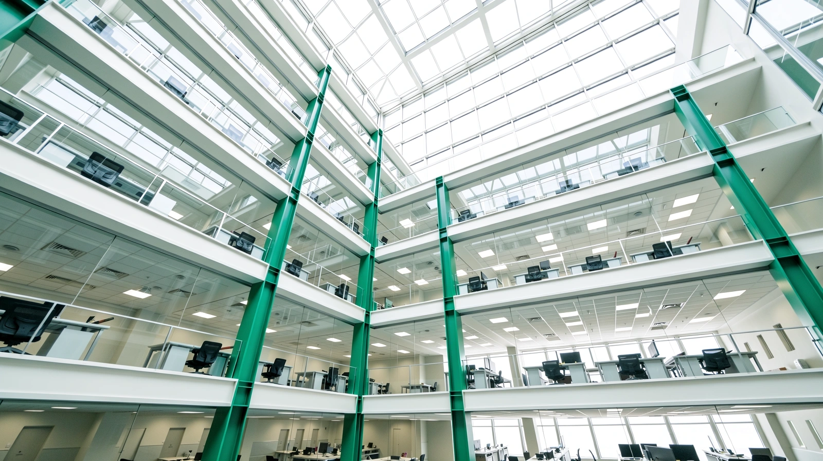 Operational efficiency visualized through architecture